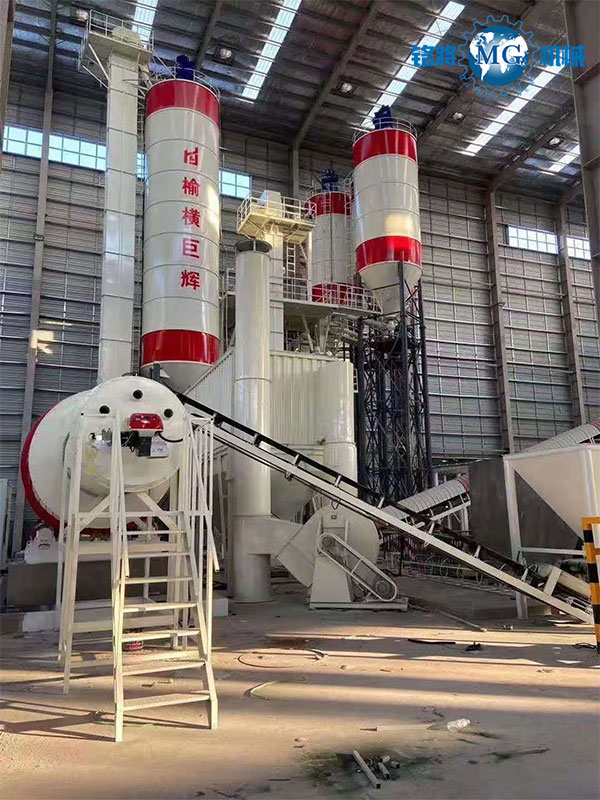 機器一響黃金萬(wàn)兩！恭喜陜西榆林榆橫巨輝建材有限公司試機成功?。?！